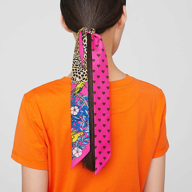 Jungle Love Love twilly | Hermès Australia